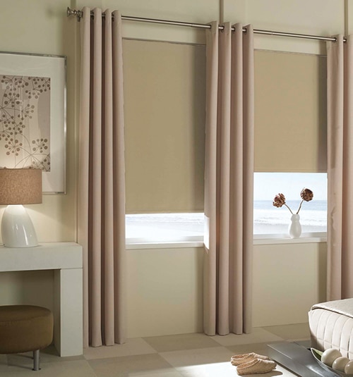 64" to 67" Wide Cordless Roller Shades Reminiscent Collection 