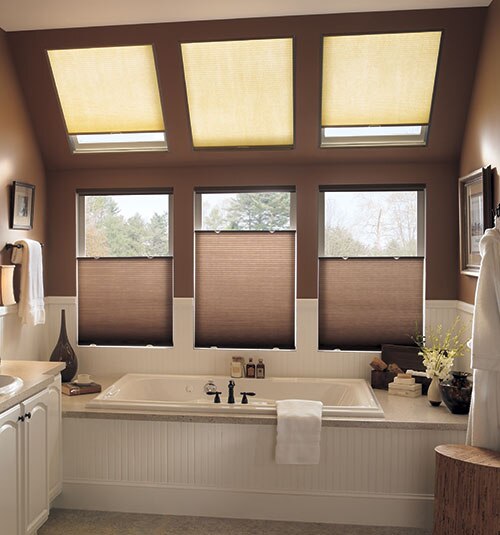 Bali SkyTrack Skylight Shades: Light Filtering